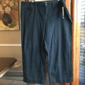 Black Wide Leg  Pants Size 18